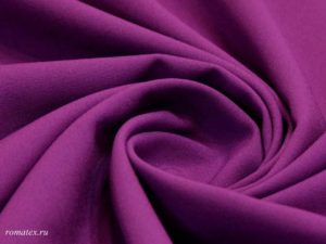 Ткань обивочная для дивана
 Габардин цвет лиловый